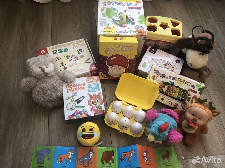Игрушки для детей до года