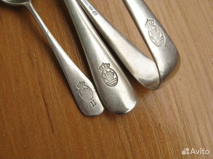 Вилка и др. с голландского парохода WW2 1930-31 гг