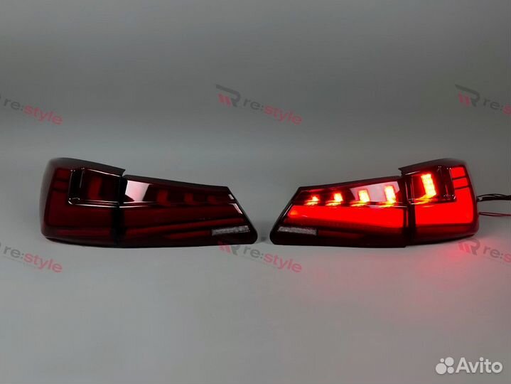 Стопы Lexus IS250 05-12г Led Тюнинг Красные
