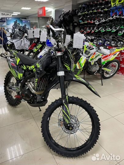 Мотоцикл эндуро BSE Z5 (020) Neon Black