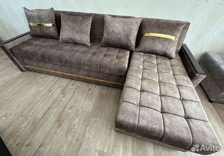 Угловой диван раскладной на заказ