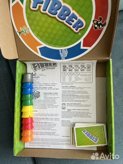 Fibber настольная игра