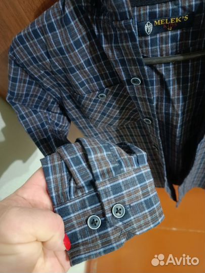 Рубашка на мальчика 140 146