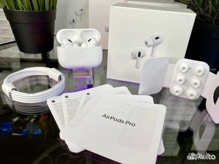 Наушники AirPods Pro 2, type-C (копия 1:1)