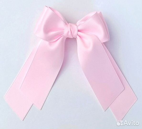 Бант на заколке, зажиме или резинке