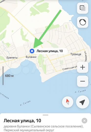 Дача 81 м² на участке 11 сот.