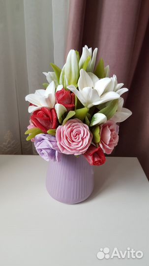 Букет из мыла