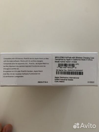 Беспроводные наушники air 2 pods