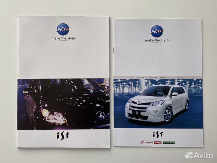 Дилерский каталог Toyota Ist 2007 Япония