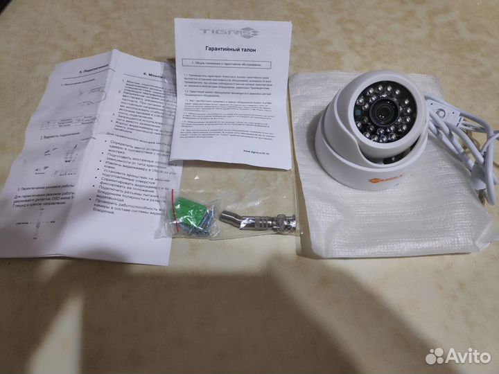 Купольная видеокамера tigris THL-D10