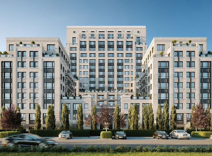 2-к. квартира, 121,6 м², 2/17 эт.