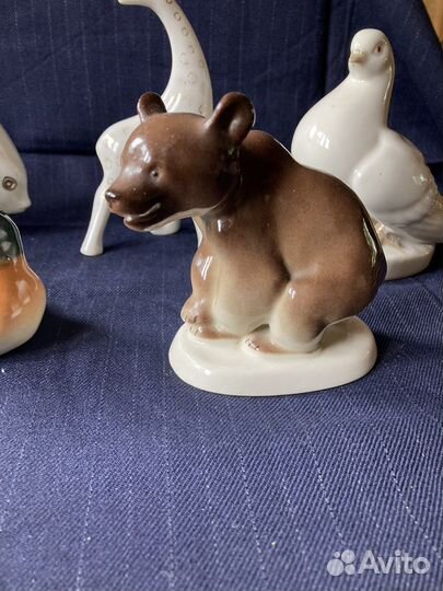 Статуэтки лфз и др. анималистика СССР