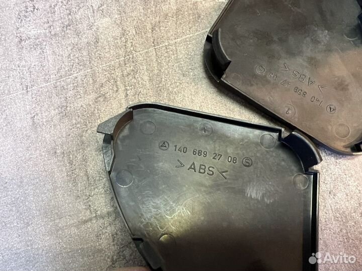 Заглушки боковые торпеды w140