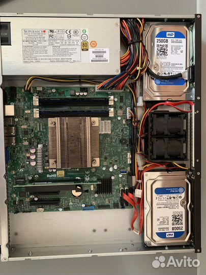 Сервер supermicro 512-3