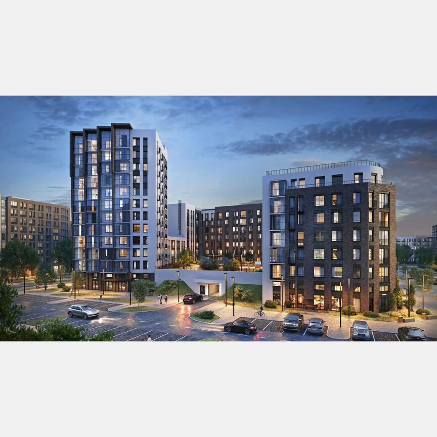 2-к. квартира, 49,6 м², 5/11 эт.