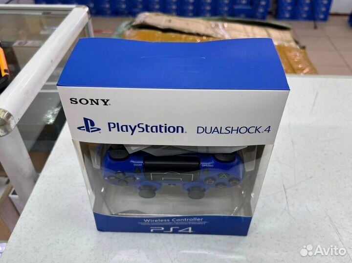 Джойстик PS4 (однотонный, с принтом, комуфляж)