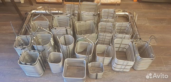 Чиллер змеевик контур для охлаждения сусла молока