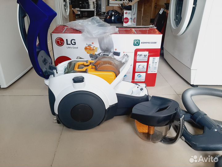 Пылесос LG VC73155nmvb, синий