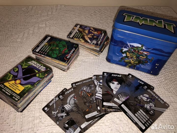 Карточки Черепашки-ниндзя 1, 2 серия