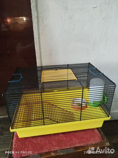 Клетка для грызунов б/у