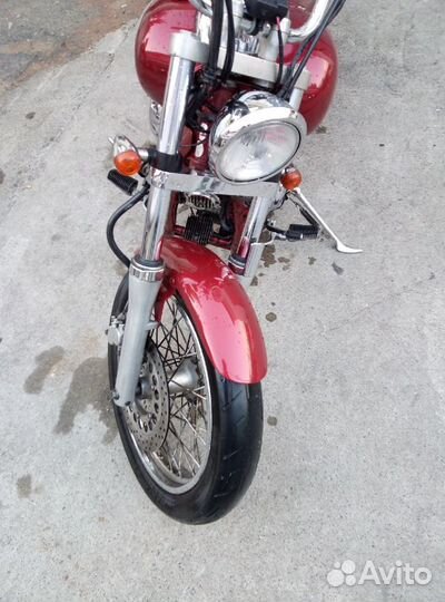 Yamaha dragstar 400(кастом red)