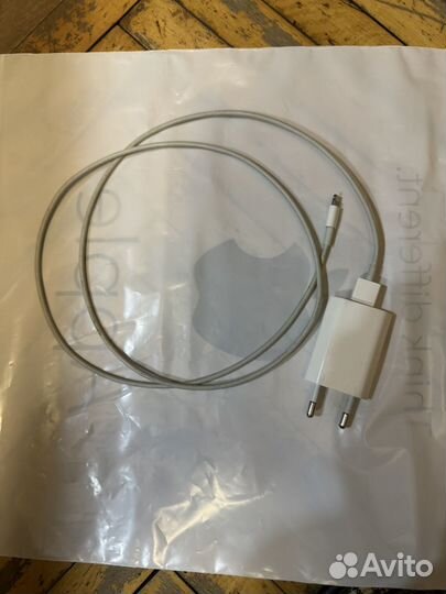 Провод и блок зарядки для Айфон
