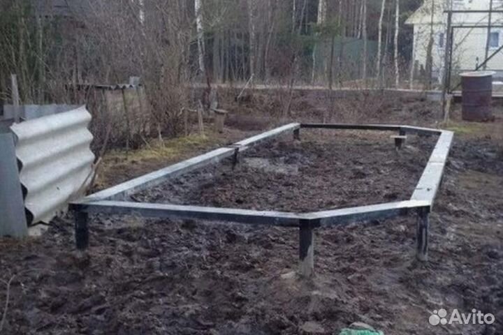 Установка винтовых свай