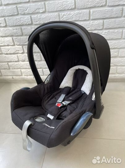 Автокресло maxi cosi 0+ с базой