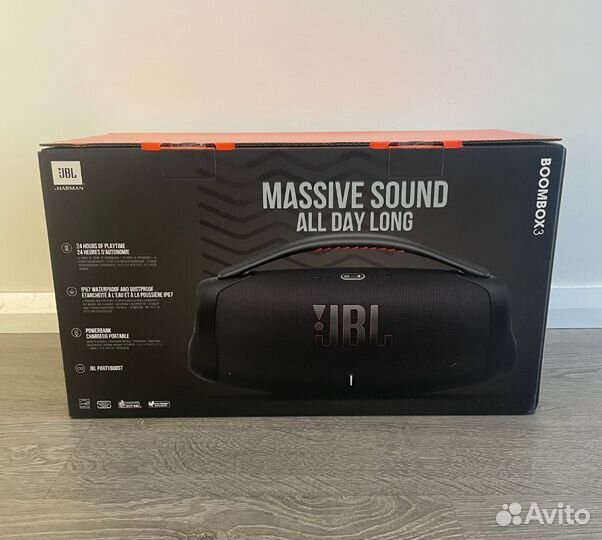 Колонка JBL BoomBox 3 / Black / Гарантия