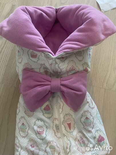 Конверт на выписку для девочки