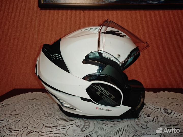 Мотошлем М LS2 FF900 valiant II solid с гарнитурой