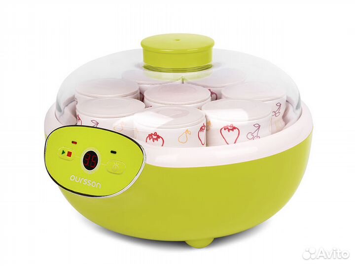 Йогуртница Oursson FE1105D/GA, формы для запекания