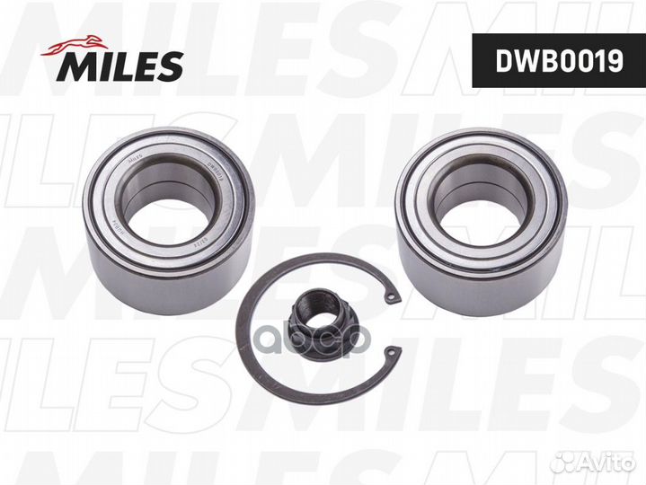 Подшипник ступицы передний toyota avensis/camry