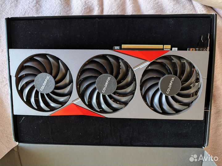 Видеокарта Nvidia rtx 3070 ti colorful
