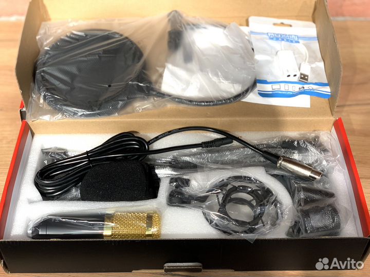 Новый Студийный комплект микрофон studio BM800