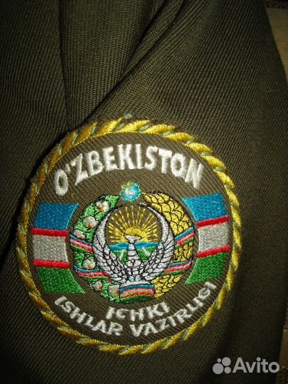 Китель лейтенанта войск мвд Республики Узбекистан