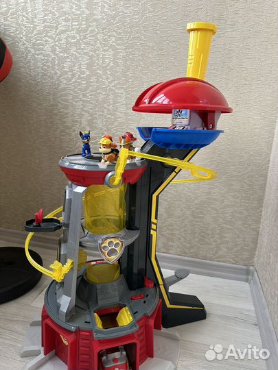 Парковка Щенячий патруль, кран