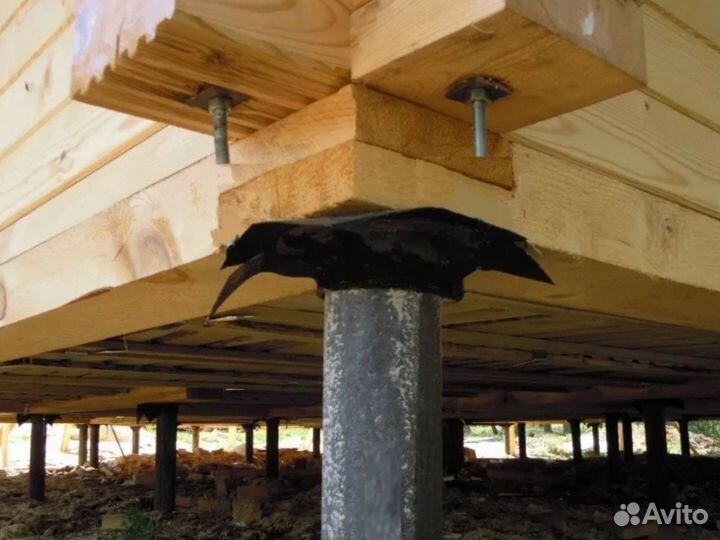 Фундамент на винтовых сваях. Расчёт и монтаж