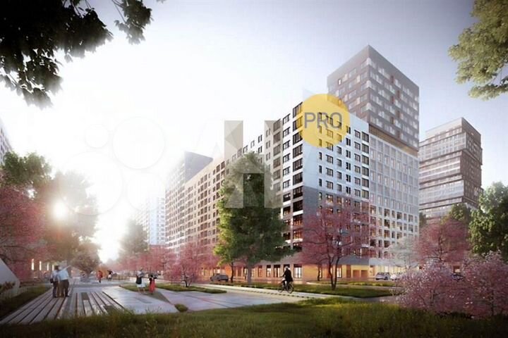 2-к. квартира, 58,7 м², 12/17 эт.