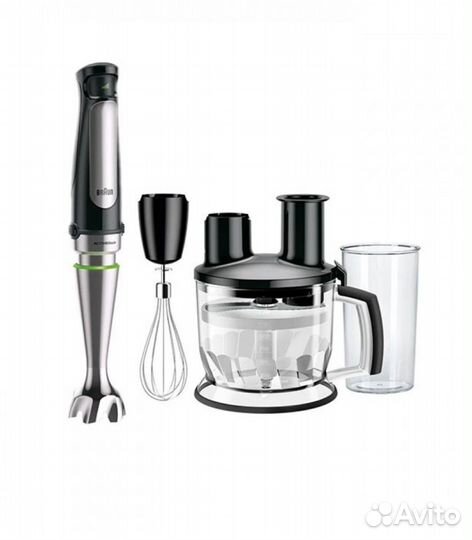 Блендер погружной Braun MultiQuick 7 MQ7075X, черн