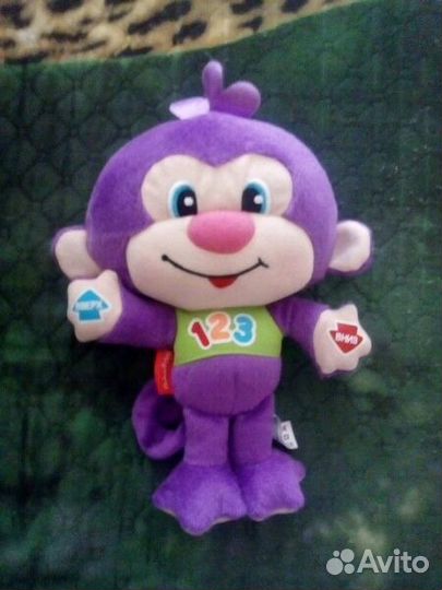 Игрушка Fisher Price Обезьянка Учим антонимы