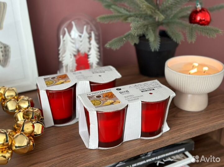 Набор свечей IKEA vinter 2шт