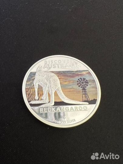 Серебряная монета. 999 проба. Австралия