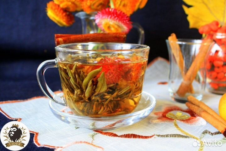 Связанный зеленый чай оптом