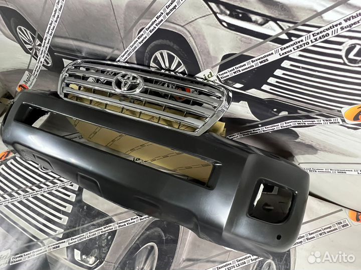 Бампер land cruiser 200 2014 new