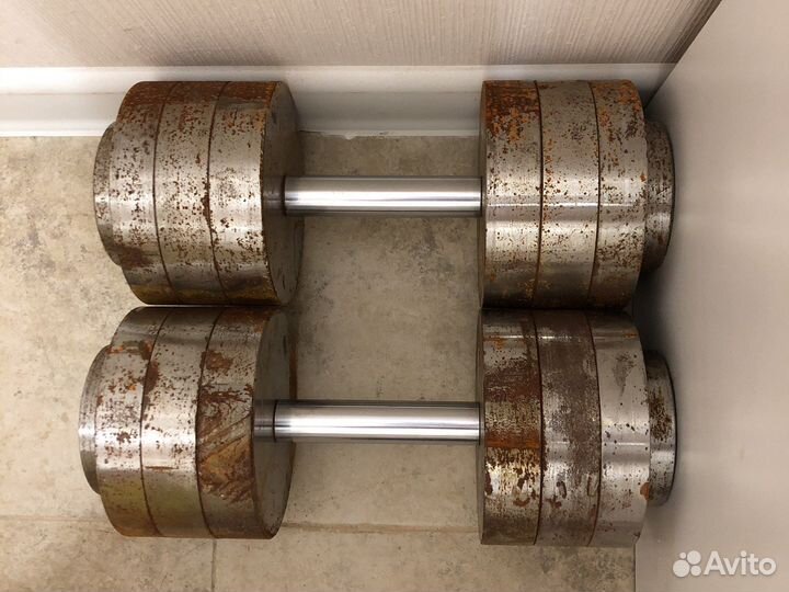 Гантели разборные по 30 кг штука