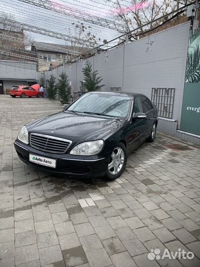 Mercedes-Benz S-класс 3.7 AT, 2004, 330 000 км