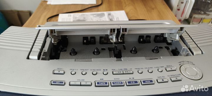 Кассетный магнитофон panasonic rx-ed50