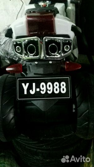 Мотоцикл детский (аккум)