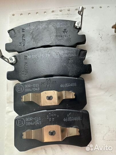 Тормозные колодки mitsubishi outlander 3 задние